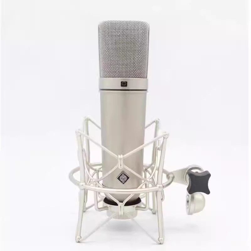 大振膜进口主播录音电容麦克风