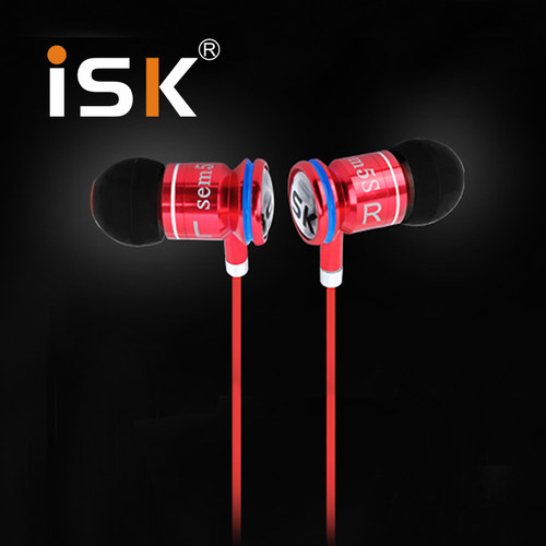 ISK SEM-5S SEM5S入耳式专业耳塞 K歌录音喊麦主ISK SEM5S