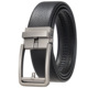 腰带男真皮3.5CM休闲百搭合金头 自动扣皮带头层纯牛皮裤 新款 男士
