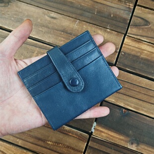 外贸库存尾货女士真皮卡包卡套收纳男士头层牛皮证件包名片功能包