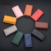 厂家库存男士 真皮钥匙包收纳头层纯牛皮锁匙包零钱包软皮库存处理