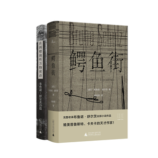 正版现货  广西本社 布鲁诺舒尔茨作品2册  鳄鱼街+在阁楼独听万物密语：布鲁诺·舒尔茨诗篇  广西师范大学出版社