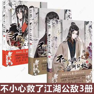 六木乔著 B站人气原创动漫画集 国风漫画图书籍 现货 正版 123 国漫实体书绘本画册天闻角川 书籍 不小心救了江湖公敌