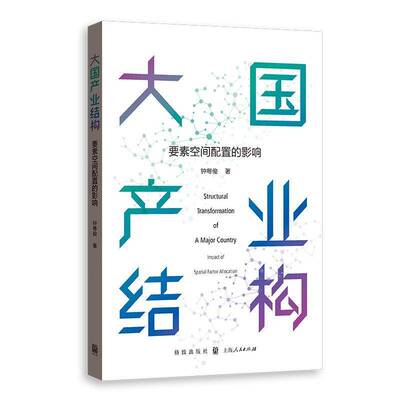 大国产业结构:要素空间配置的影响:impact of spatial factor allocation 钟粤俊   经济书籍格致出版社