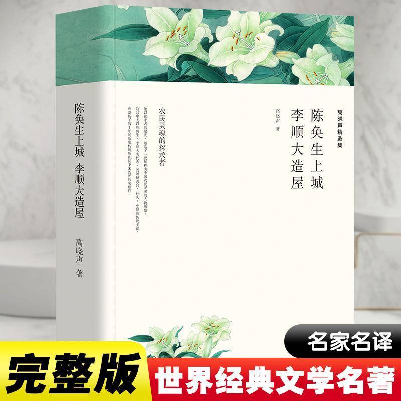 高晓声集:陈奂生上城 李顺大造屋书高晓声中国文联出版社 小说书籍正版