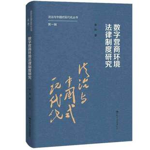 正版包邮 数字营商环境法律制度研究 法治与中国式现代化·第一辑  李燕 中国人民大学出版社书籍 9787300344515