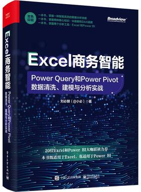 Excel商务智能:Power Query和Power Pivot数据清洗、建模与分析实战 刘麟   计算机与网络书籍电子工业出版社