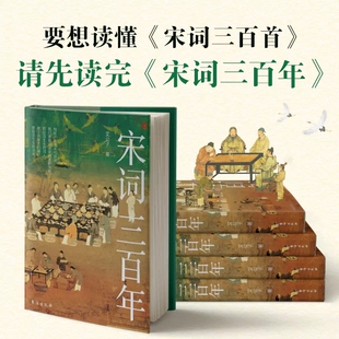 宋词三百首 要想读懂 请先读完 适合大众 既讲透宋词又讲清宋史 宋词三百年 宋词读本 艾公子新作