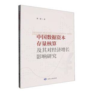 经济书籍正版 中国数据资本存量核算及其对经济增长影响研究 董康