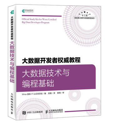 大数据教程大数据技术与编程基础big data developer program 国际认证项目组 数据挖掘数据仓库 书籍