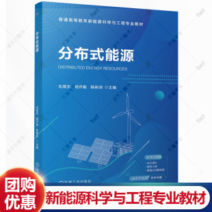 杨开敏 陈彬剑 普通高等教育新能源科学与工程专业教材书籍 分布式 社 毛煜东 机械工业出版 9787111776024 能源