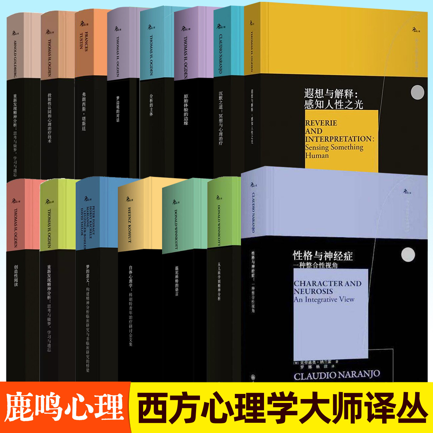 西方心理学大师译丛全17册任选奥格登失败的分析自体心理学遐想与解释沉默之道分析的主体投射性认同和心理治疗技术温尼科特的语言