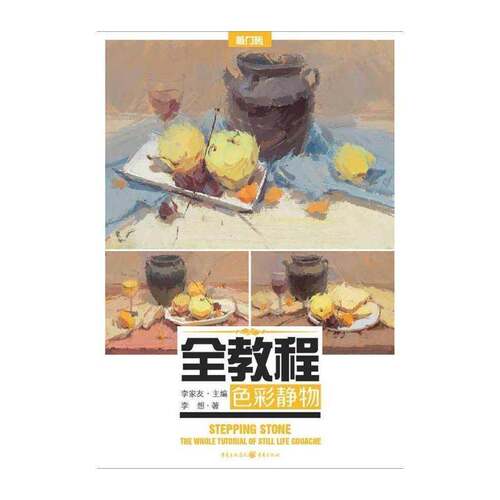 全教程:色彩静物:The whole tutorial of still life gouache 李家友   考试书籍重庆出版社
