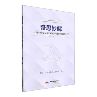 奇思妙解——高中数学值(值域)问题的解法及技巧 李瑞杰 中小学教辅书籍正版合肥工业大学出版社