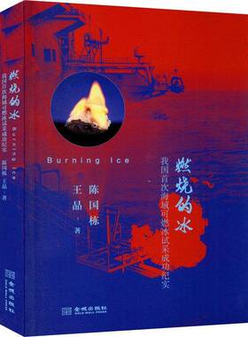 燃烧的冰:我国海域可燃冰试采纪实 陈国栋 报告文学中国当代普通大众文学书籍金城出版社