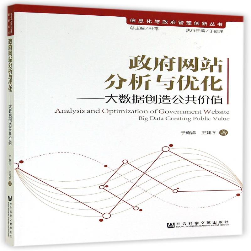 网站分析与优化:大数据创造公共价值 于施洋   管理书籍社会科学文献出版社