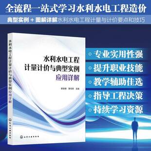 工程造价项目管理工作人员及高等院校参考书籍 水利水电工程费用 水利水电工程计量计价与典型实例应用详解 水利水电工程造价概述