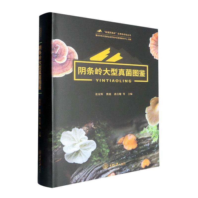 阴条岭大型真菌图鉴 张家辉   自然科学书籍重庆大学出版社