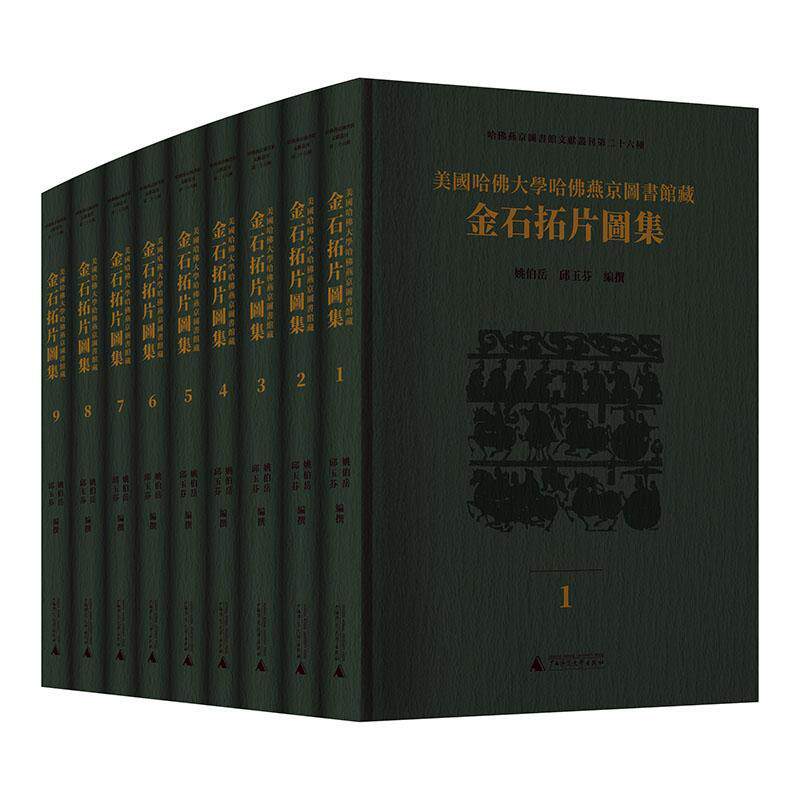 美国哈大学哈燕京图书馆藏金石拓片图集 姚伯岳 历史书籍广西师范大学出版社