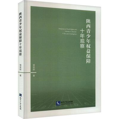 陕西青少年权益保障十年观察:a ten-year investigation 褚宸舸   法律书籍知识产权出版社