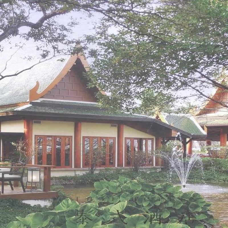 泰式酒店 维萨特·楼哈察伦 饭店建筑设计泰国图集 社会科学书籍广西师范大学出版社