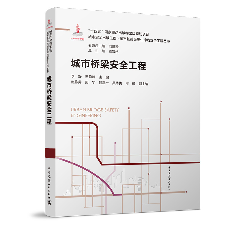 城市桥梁案例工程 李舒 城市安全出版工程城市基设施生命线安全工程丛书 中国建筑工业出版社 建筑书籍正版