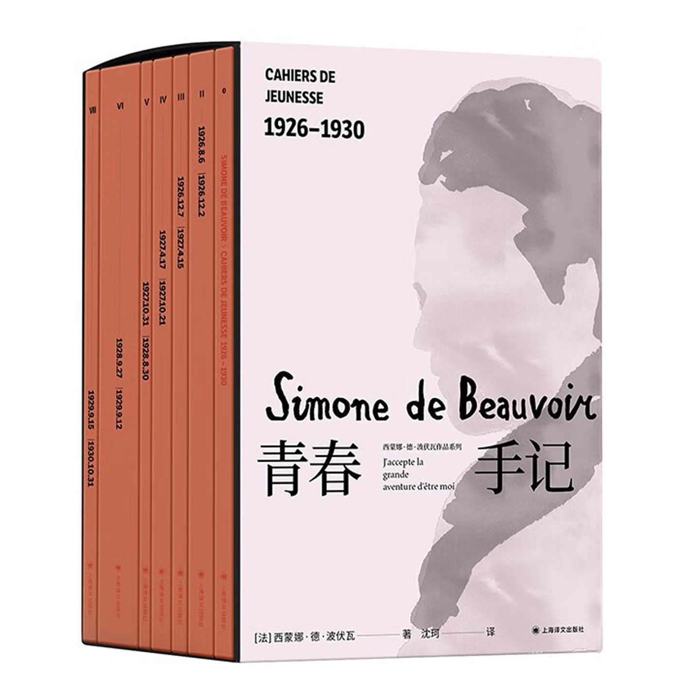 青春手记 2025豆瓣年度外国文学 波伏娃 沈珂 译 波伏瓦日记笔记摘抄书信底稿全套7册 还原独立女性心灵成长史书籍 上海译文出版社