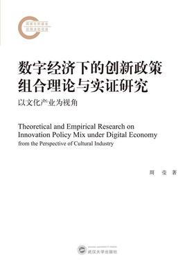 正版数字经济下的创新政策组合理论与实证研究:以文化产业为视角:from the perspec周莹书店文化武汉大学出版社书籍 读乐尔畅销书