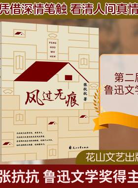 风过张抗抗 书籍正版花山文艺出版社