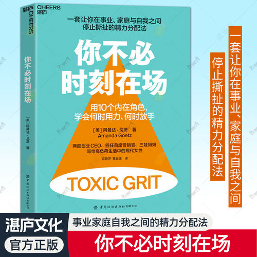 湛庐】你不必时刻在场 一套让你在事业、家庭、自我之间停止撕扯的精力分配法  用10个内在角色 学会何时用力 何时放手图书籍