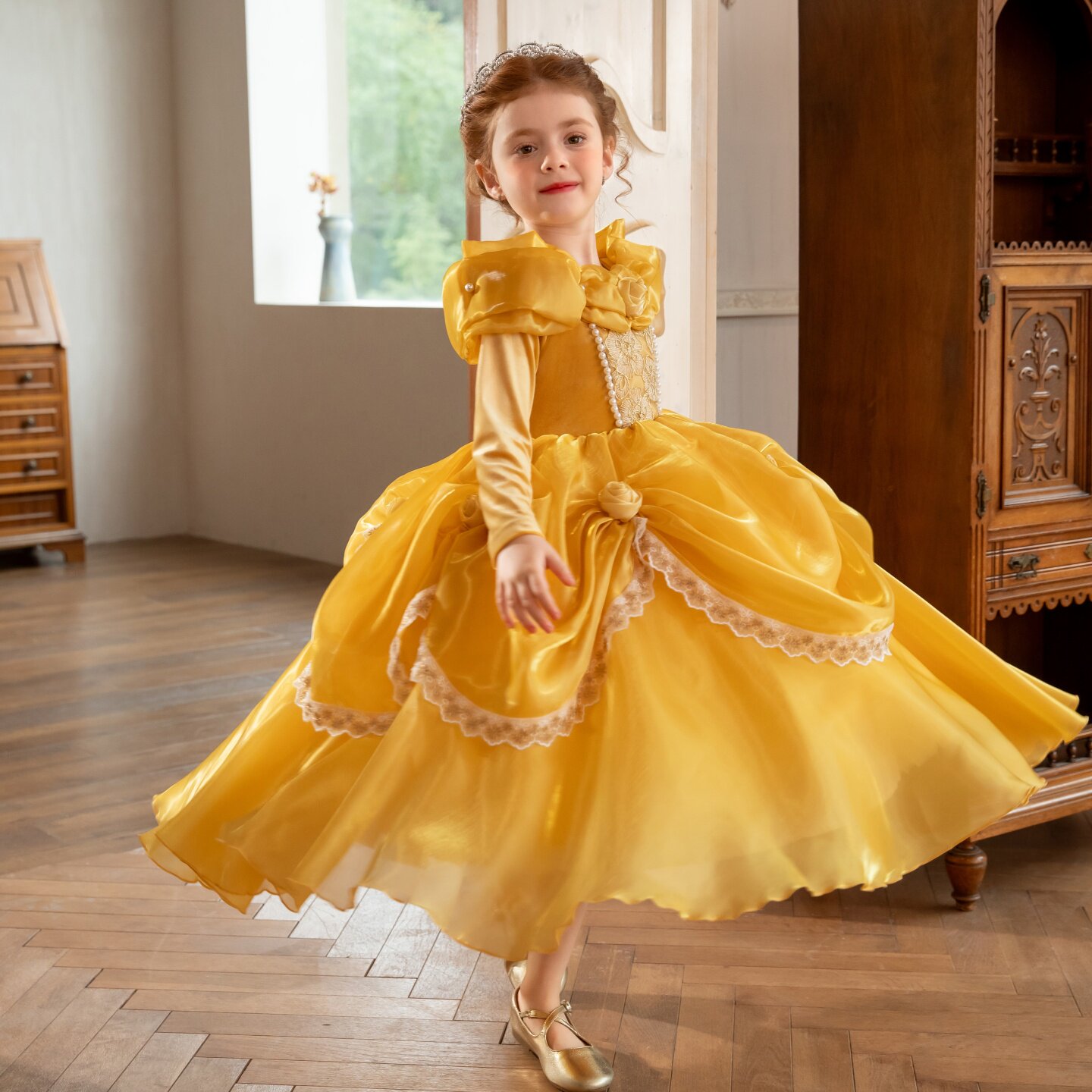 原创贝儿公主裙女童秋冬高端蓬蓬裙女孩生日儿童礼服洛丽塔连衣裙,童装/婴儿装/亲子装,连衣裙,淘宝优惠券,粉丝福利购,淘宝优惠卷