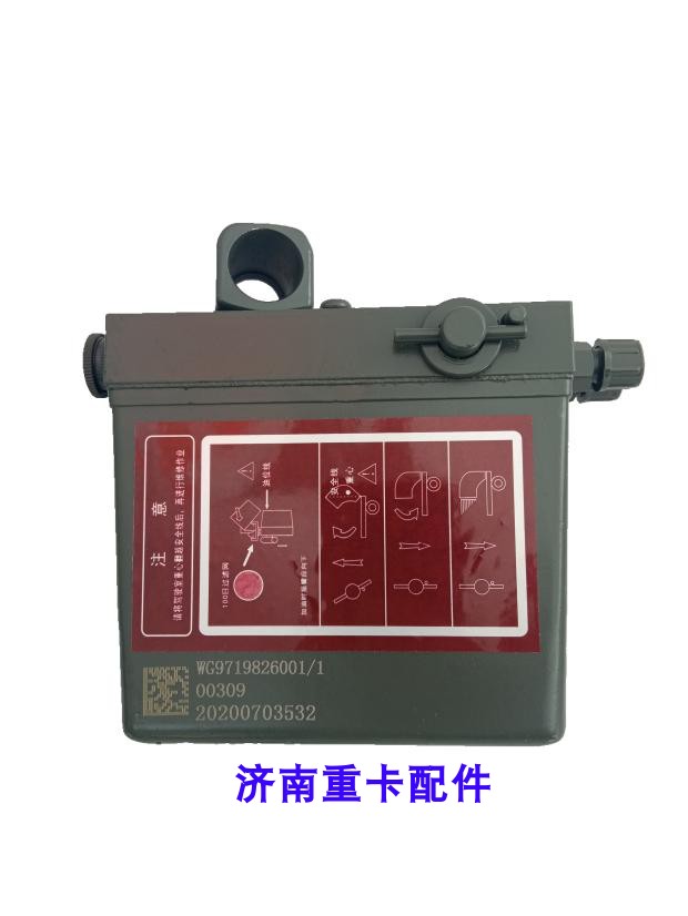 豪沃新斯太尔D7B右置车驾驶室手动液压油泵举升泵阀WG9719826001