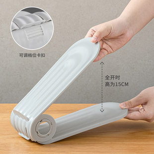 柜分层隔板放鞋 盒鞋 箱折叠双层鞋 鞋 架 省空间鞋 托架鞋 子收纳神器鞋