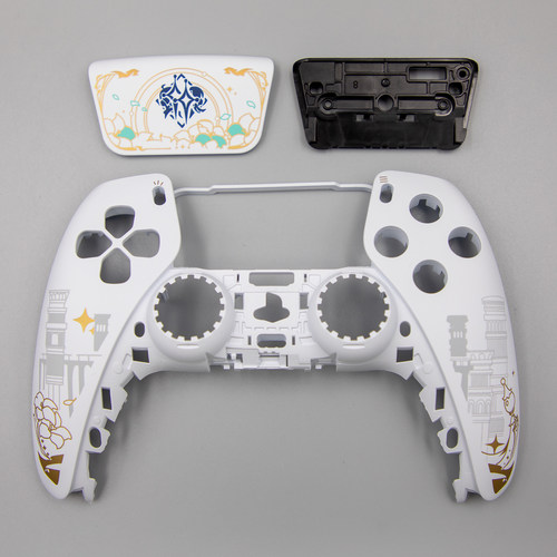 PS5手柄外壳代改定制替换壳DIY原神主题改装ds5手柄面壳触摸板