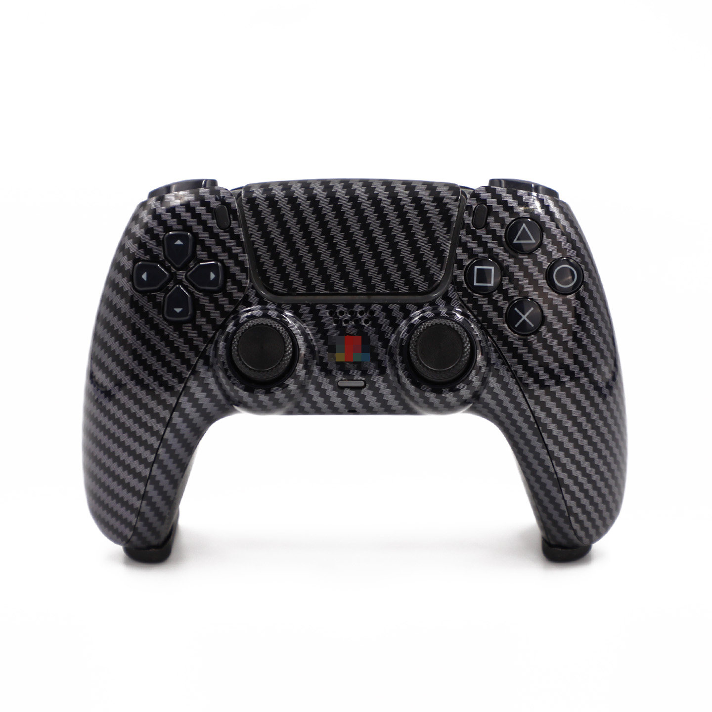 PS5手柄ds5改装tmr电磁摇杆黑色条纹DIY改定制二手PC无线控制器