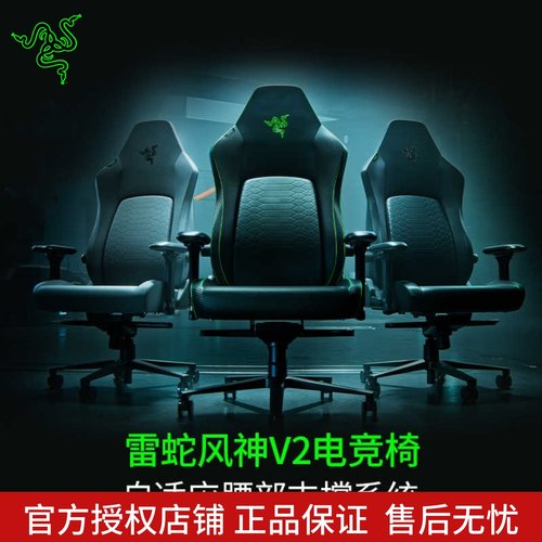 Razer雷蛇风神V2电竞椅人体工程办公电脑游戏座椅子