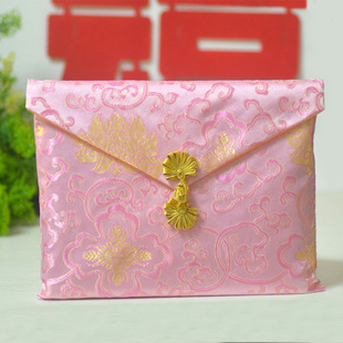 新款锦缎装经书包加厚抄经本袋经文法宝专用收纳布袋中式双层高档