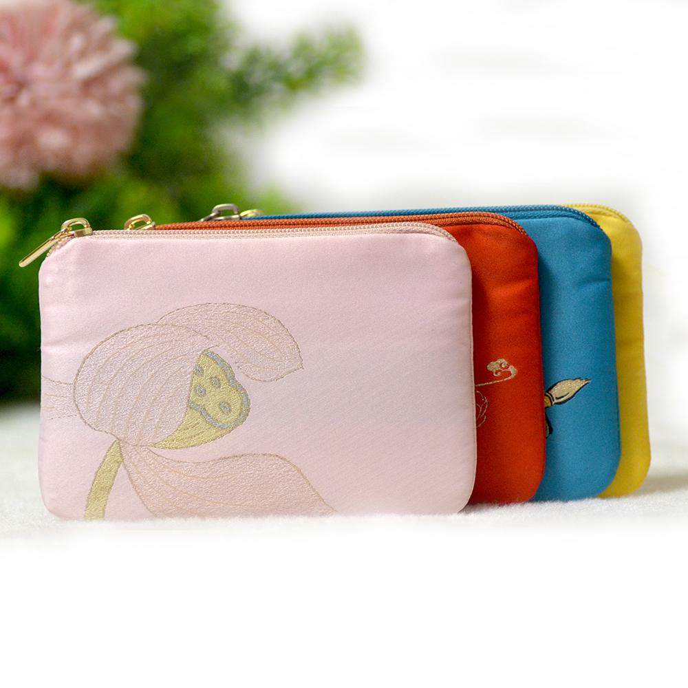 高档刺绣零钱包硬币袋卡包银行卡首饰饰品随身收纳袋伴手礼品创意