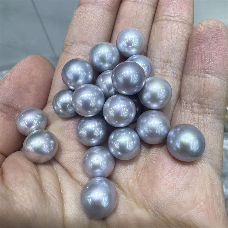 10-13mm灰色淡水珍珠近正圆镜面强光圆形微微瑕真多麻色裸珠散珠,珠宝/钻石/翡翠,裸珠,淘宝优惠券,粉丝福利购,淘宝优惠卷