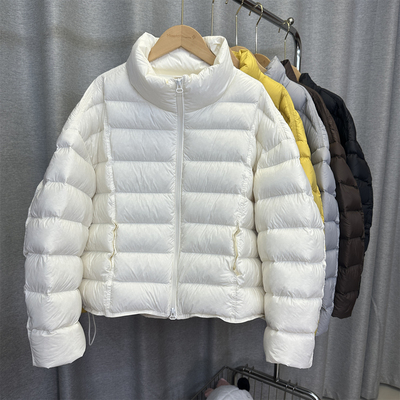 MISSFOFO小个子排骨短款羽绒服女2025冬新款加厚立领泡芙时尚外套