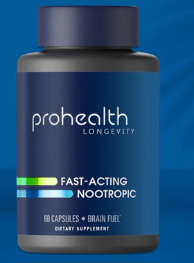 美国ProHealth  Fast-Acting Nootropic 60粒