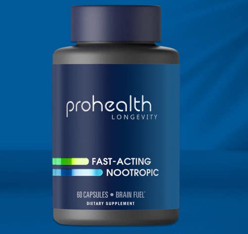 美国ProHealth  Fast-Acting Nootropic 60粒