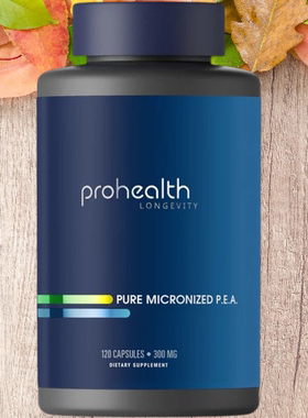 美国ProHealth新产品棕榈酰乙醇酰胺P.E.A. 300mg120 粒capsules