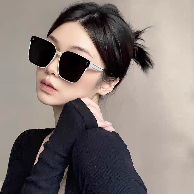 2026新款偏光太阳镜女方形大框轻奢风眼镜抖音主播网红遮阳墨镜男