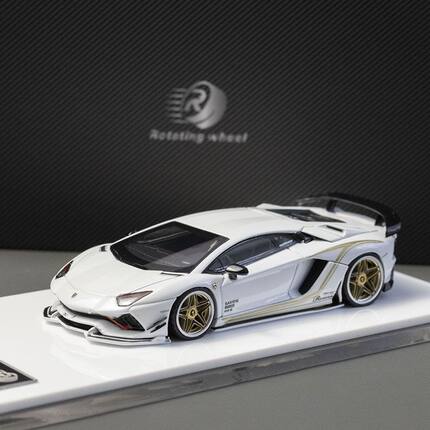 RW 1:64 兰博基尼 埃文塔多 HEC展会限定 合金汽车模型
