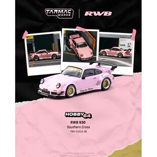 TW 1:64 RWB 930 Southern Cross 保时捷宽体 合金车模