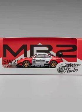 MT 1:64 丰田 MR2 SW20 Revision 4 Ver.2 改装版 万宝路合金车模