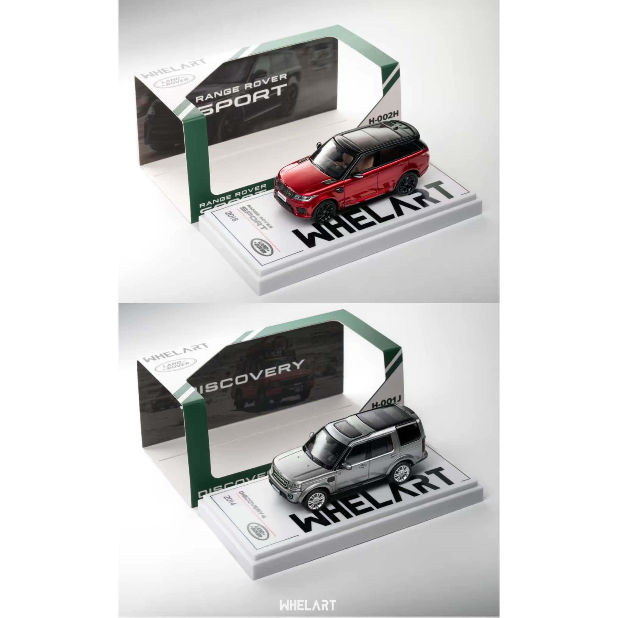 WHELART轮艺模型 1:64合金材质Range Rover 路虎揽运 发现四