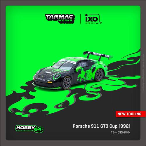 TW  1:64 911 GT3 Cup 992 合金汽车模型
