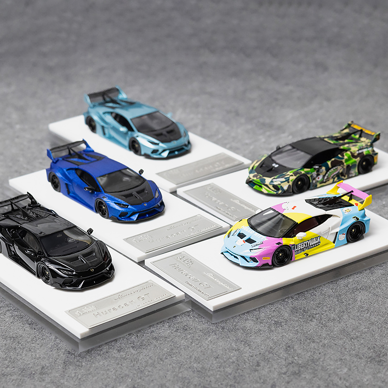 Flame 1:64 兰博基尼Huracan GT小牛LP610 飓风 树脂汽车模型